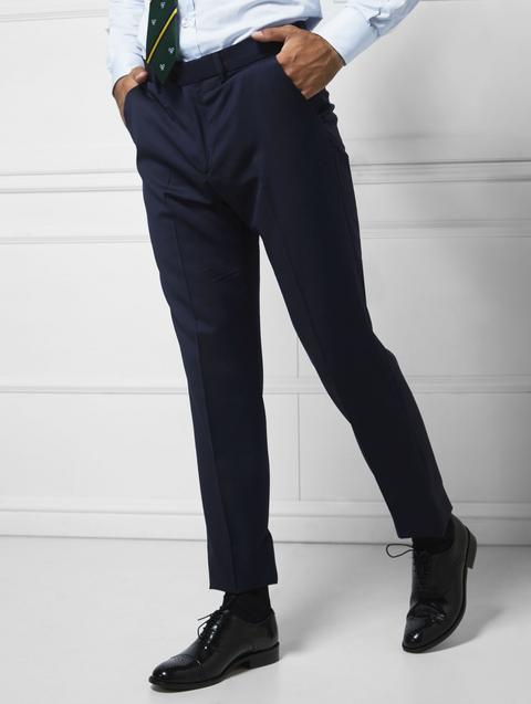 Pantalon Traje Azul Oscuro