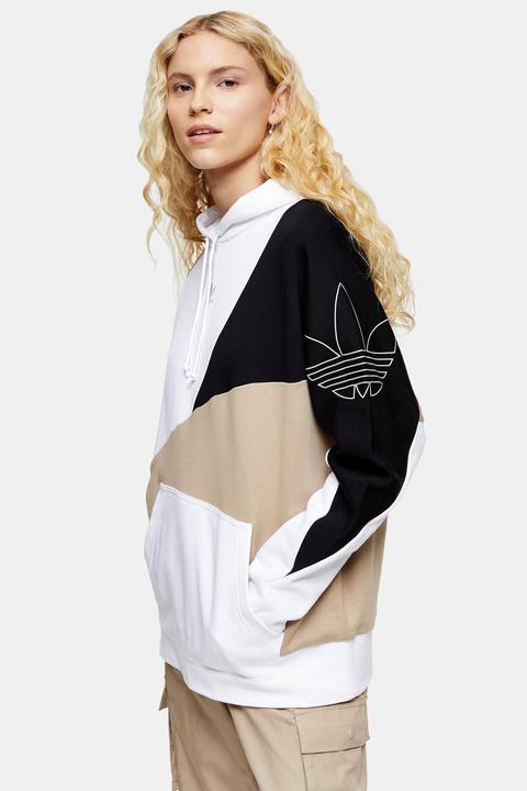 panel hoodie by adidas