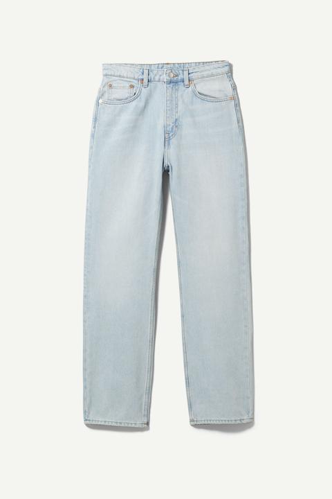 Voyage High Straight Jeans - Blue