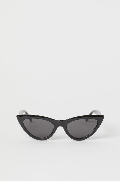 Cat-eye Sunglasses - Black