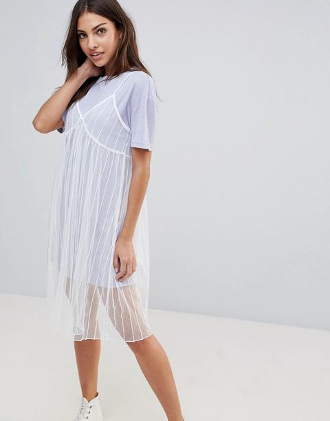 slip dress with t shirt