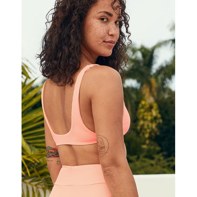 Aerie Ribbed Side Scoop Bikini Top from Aerie on 21 Buttons