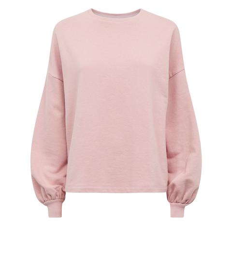 new look pink sweatshirt