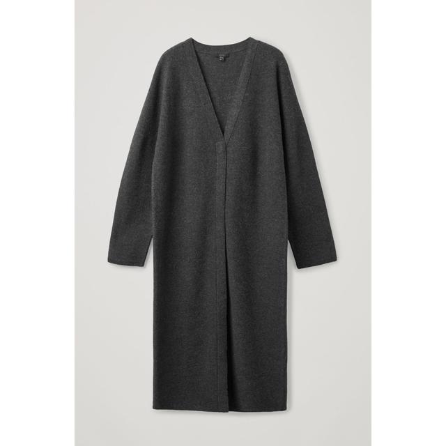 cos longline cardigan