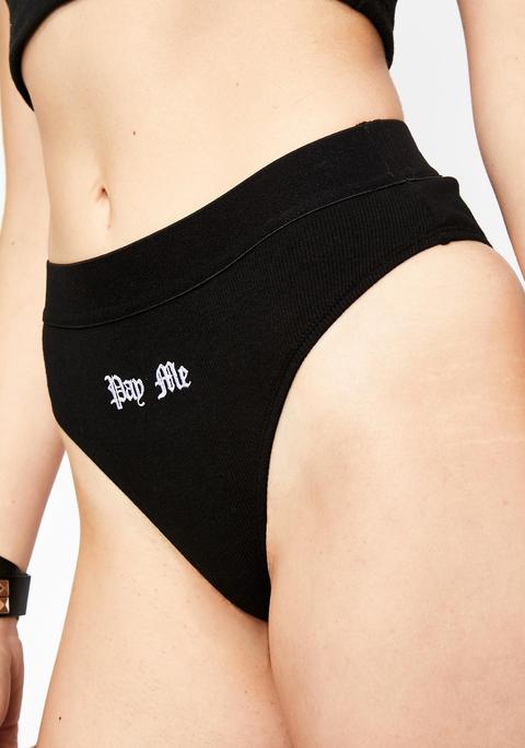 Fu Pay Me High Waist Undies