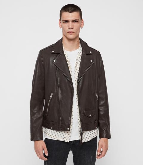 Allsaints Milo Leather Biker Jacket