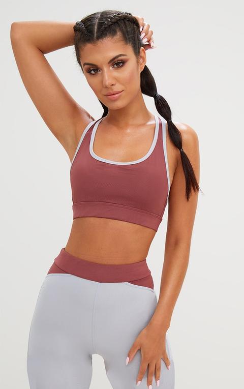 Rose Binding Crop Top