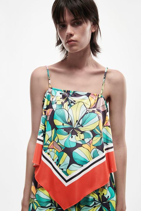 Top Fluido Estampado