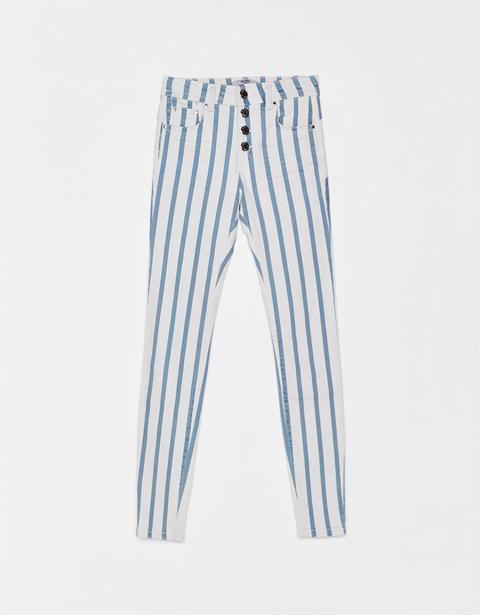 Pantaloni Push Up Low Rise