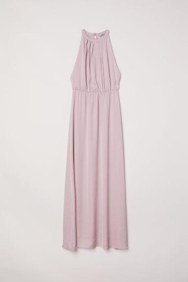 H & M - Abito Con Schiena In Pizzo - Rosa