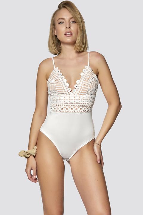 Bodysuit Mit Spitze