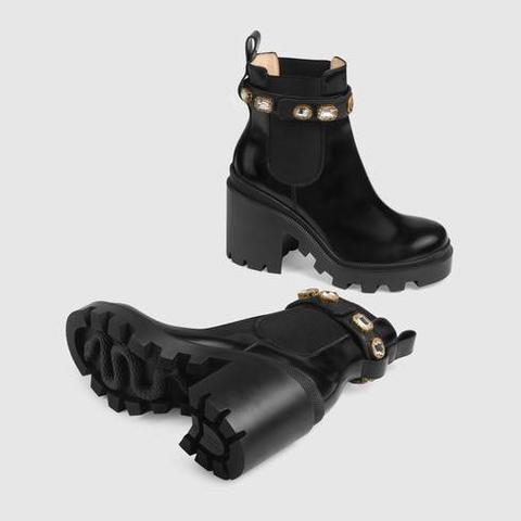 bottines avec brides