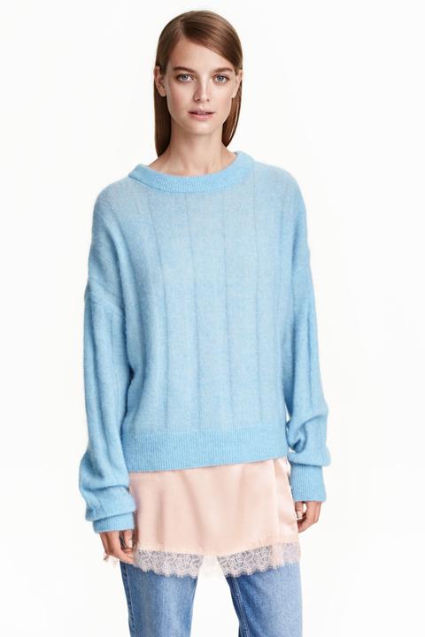 Pullover In Misto Lana