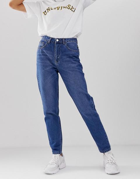 Uncivilised - Core - Mom Jeans - Blu