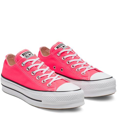 converse chuck taylor all star clean lift low top