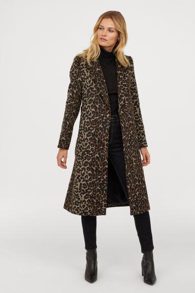 Wool-blend Coat