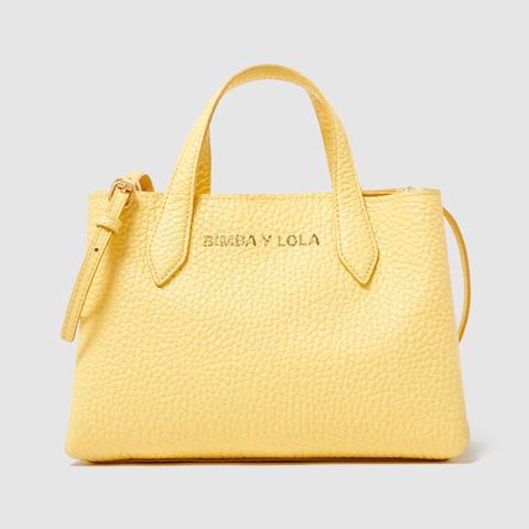 Bolso Tote Grande Piel Vainilla from Bimba Y Lola on 21 Buttons