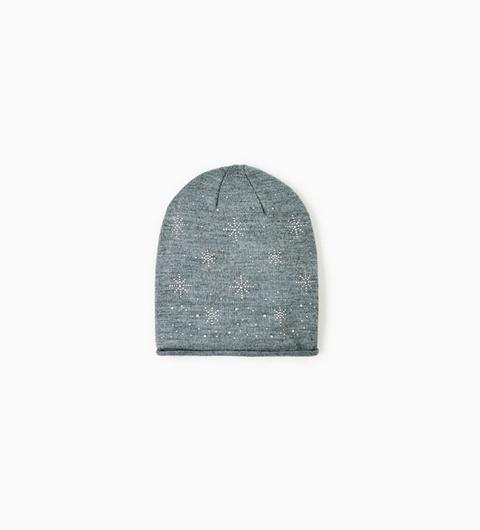 Berretto Beanie Strass