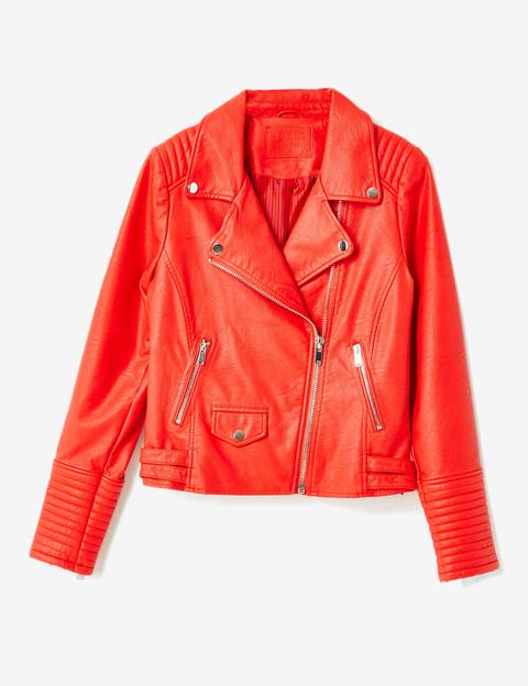 Red Biker Jacket