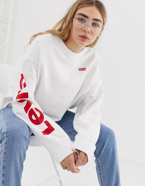 Levi's Oversized Sweatshirt With Arm Logo