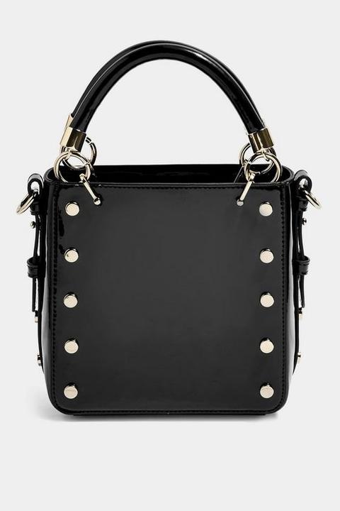 Womens Courtney Stud Cross Body Bag - Black, Black