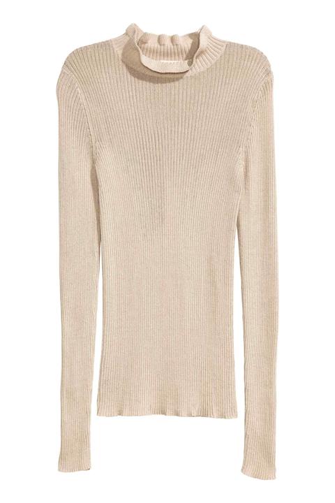 Ribbed Turtleneck Jumper