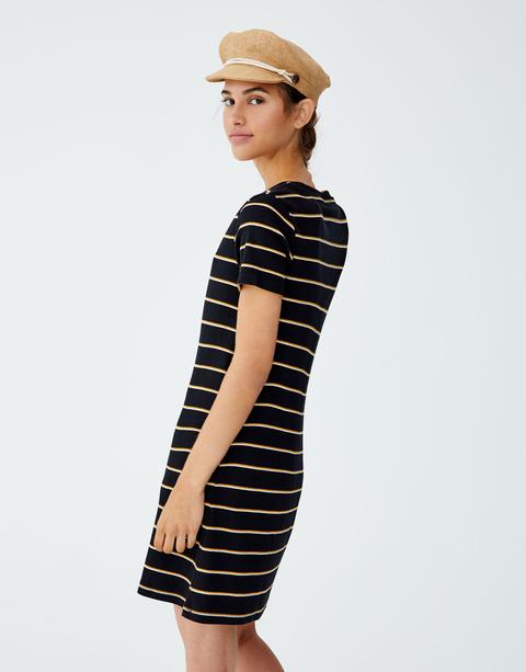 Vestido Básico Rayas