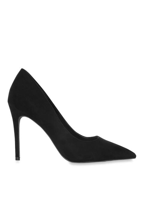 Black Suede Heel