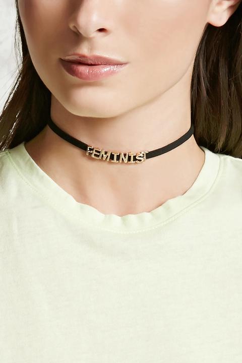 Feminist Graphic Choker