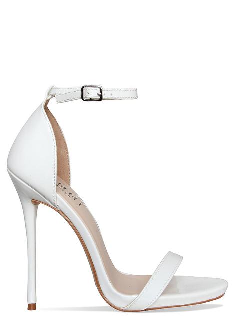 simmi white heels