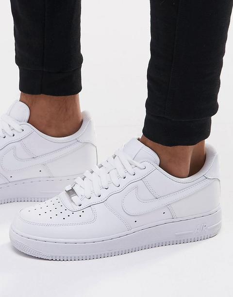 Zapatillas De Deporte En Blanco Air Force 1 '07 De Nike