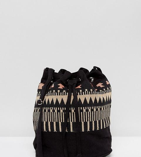 Bolso Bombonera Con Estampado De Reclaimed Vintage Inspired