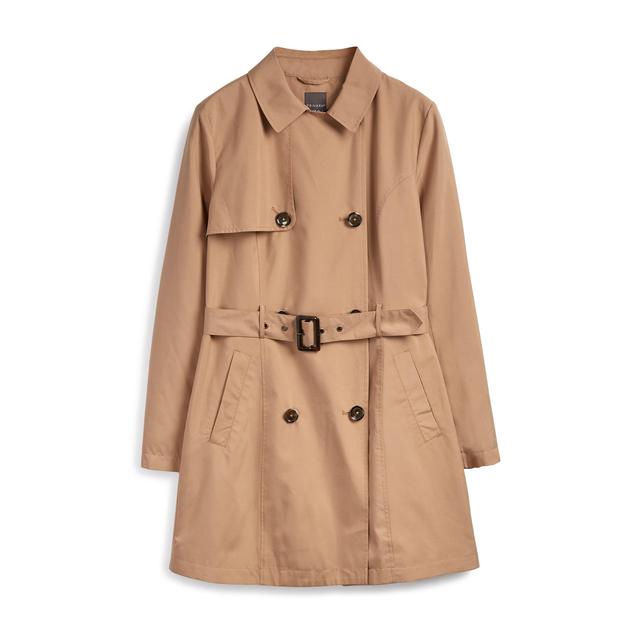 ladies camel mac