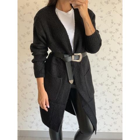 Maxi Cardigan Nero