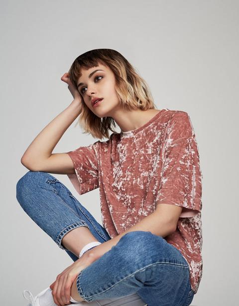 Camiseta Velvet Manga Corta
