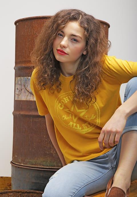 Camiseta Print - Solar Orange