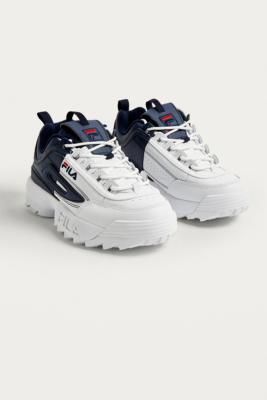 Fila Disruptor Ii Premium Split Trainers - Womens Uk 5