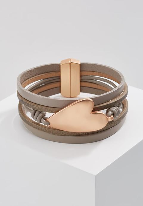 Sweet Deluxe Zea Pulsera Goldcoloured/taupe