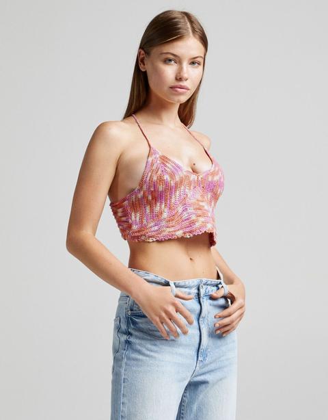 Top Crochet Multicolor