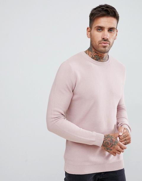 Pull&bear - Maglione Rosa - Rosa