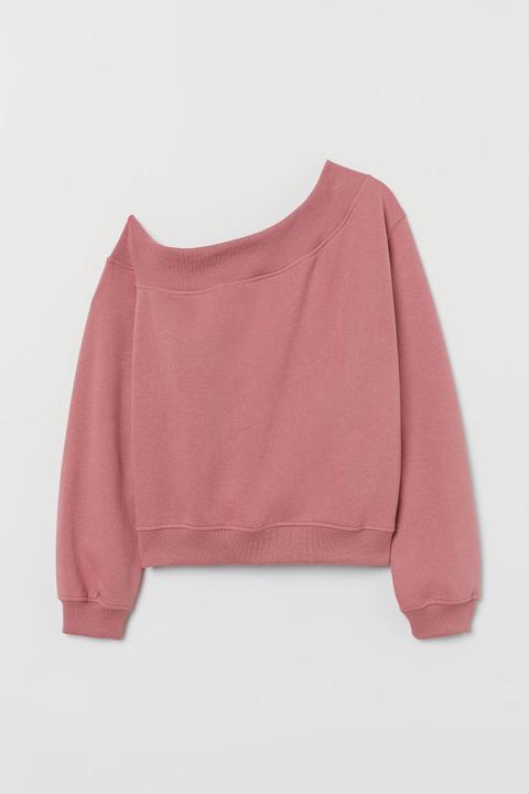 Sweat Asymétrique - Rose