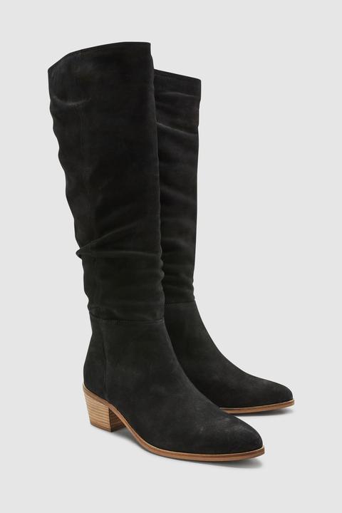 Forever Comfort Knee High Slouch Boots 