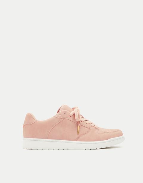 Zapatilla Basket Retro Rosa