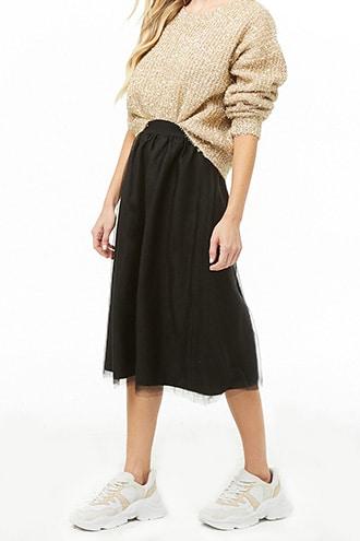 circle glitter skirt