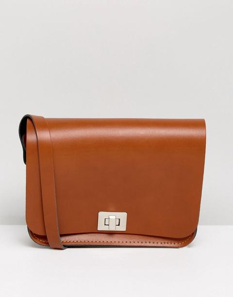 Leather Satchel Company - Pixie - Borsa A Tracolla Media - Cuoio