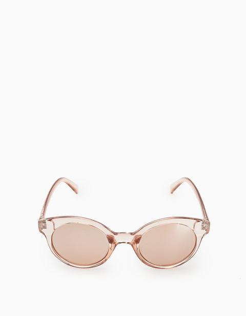 Gafas Redondas Pasta Transparente