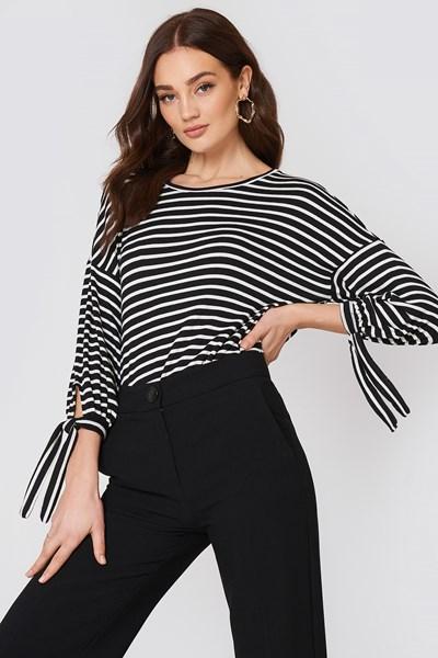 Mango Lace T-shirt - Black,multicolor