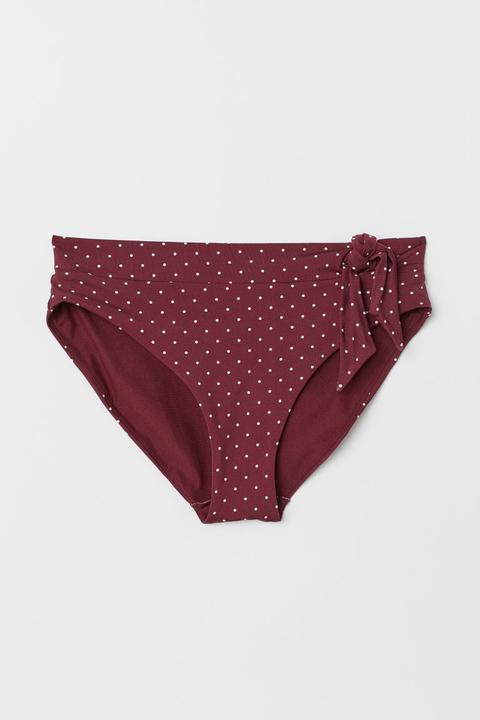 Braga De Bikini Con Lazada - Rojo