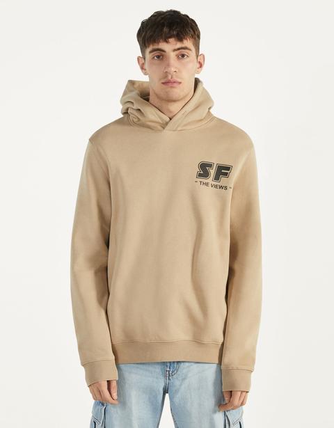 Sudadera Con Capucha Y Estampado