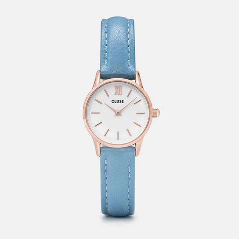 La Vedette Rose Gold White/retro Blue